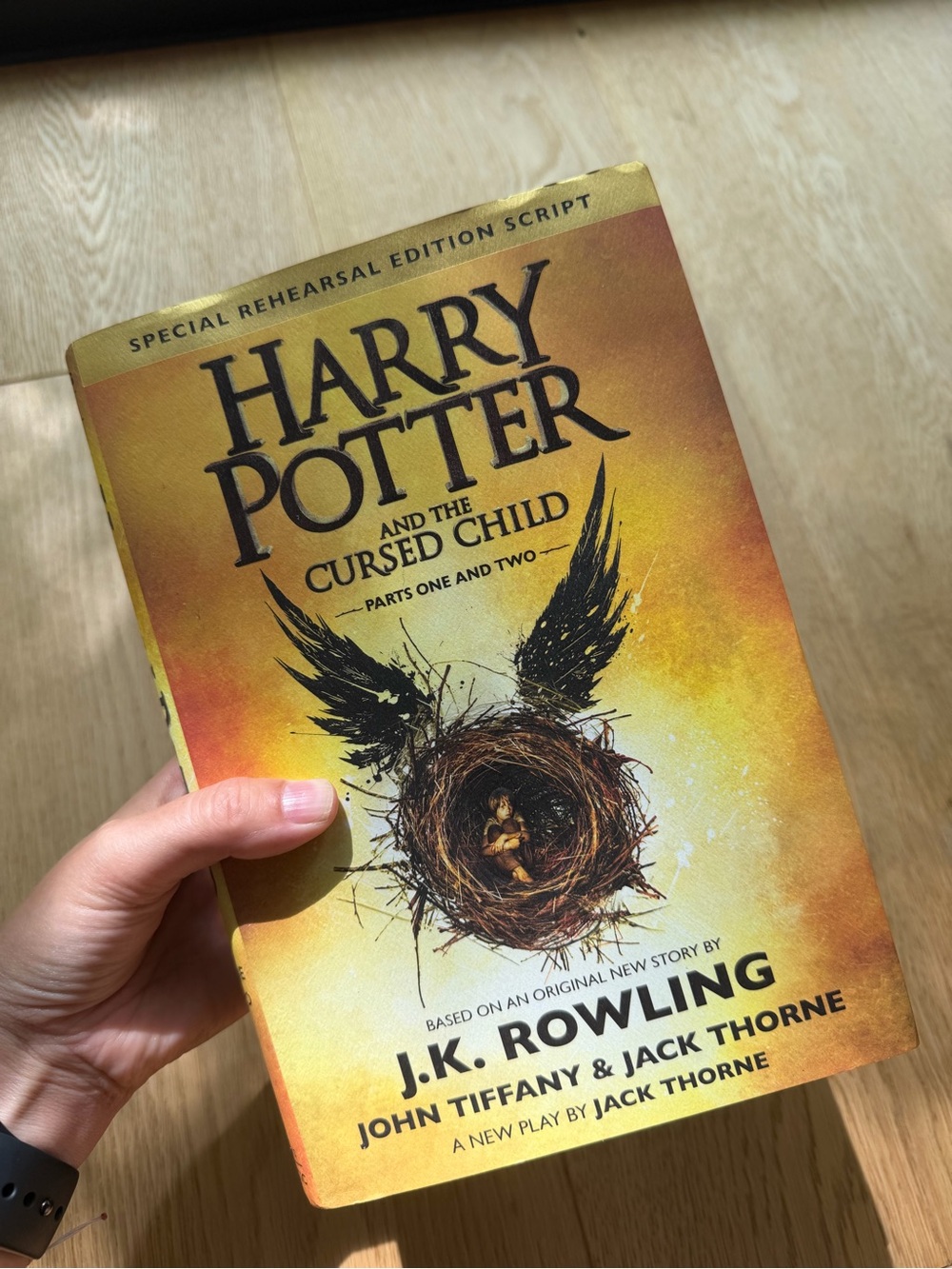 HARRY POTTER AND THE CURSED CHILD PART ONE AND TWO - SPECIAL REHEARSAL EDITION